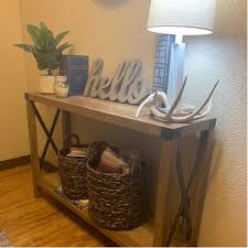Arsenault Urban Console Table Reviews Joss Main Console Table Decorating Hallway Table Decor Entryway Table Decor