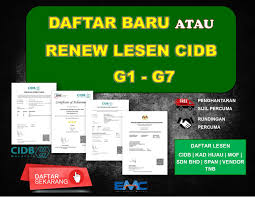 Register and renew your license with us now. Permohonan Lesen Kewangan Mof Jom Kami Bantu Anda Daftar Baru Atau Renew Lesen Cidb Sekarang