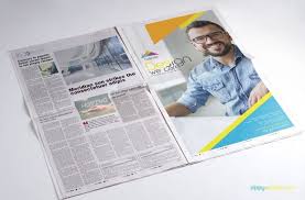 13 Hd Newspaper Psd Mockups For Advertising Zippypixels Newspaper Advertisement Brochure Design Template Advertising