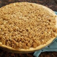 Dutch Apple Pie With Oatmeal Streusel Recipe Allrecipes Com Dutch Apple Pie Dutch Apple Pie Recipe Oatmeal Streusel Topping Recipe