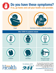 Do You Have These Symptoms If So Go Home And Call Your Health Care Provider By The Oregon Health Authority In 2020 Symptoms Health Care Shortness Of Breath