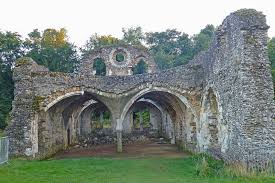 Waverley abbey was the first cistercian abbey in england. Waverley Abbey Ruins 1 Farnham Filming Locations Ruins