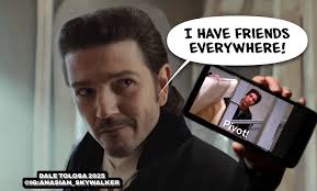 I'm going to tell my kids this was Cassian Andor 🤗