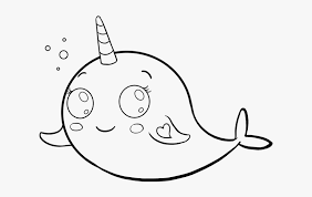 I simplify it to its simplest for and make everything easy pictures to draw. Easy Drawing Guides On Twitter Learn To Draw A Great Easy Narwhal Drawing Hd Png Download Kindpng