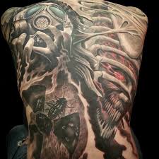 Gas mask tattoo by seb. Gas Mask Best Tattoo Ideas For Men Women