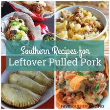 Pop your pork on a pizza. 9 Southern Recipes For Leftover Pulled Pork Favesouthernrecipes Com