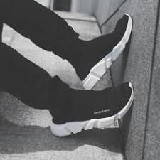 Balenciaga speed trainer black white (2018). 34 Balenciaga Speed Trainer Ideas Balenciaga Speed Trainer Trainers Outfit Balenciaga