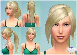 David Sims Long Ponytail Hair Sims 4 Downloads Long Ponytail Hairstyles Sims Hair Long Ponytails