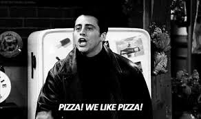 He loves sandwiches and pizza. Amis Pizza Friends Gif Find On Gifer