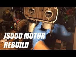 In this video we rebuild the clapped out js550 motor. Js550 Engine Rebuild Youtube