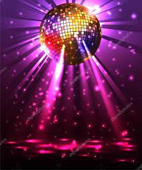Sparkling Disco Ball Night Party Disco Background Disco Ball Party Night