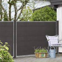 Wpc Sichtschutz Zaun Sichtschutzzaun Windschutz Terrasse Zaun Aus Paletten