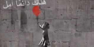 Dessin ã colorier anniversaire 60 ans dessins à imprimer anniversaire à colorier. Video Withsyria Banksy Et Sa Petite Fille Au Ballon Rouge S Engagent Pour La Syrie Le Point