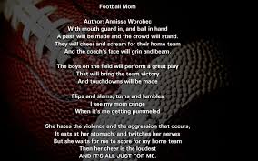 Omg Brought Tears To My Eyes I Love This So True To How I Feel As A Football Mom Football Mom Football Quotes Crazy Sports Mom