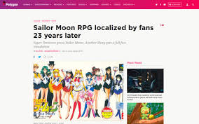 Bishoujo Senshi Sailor Moon Another Story Rom English Succeeded In Fully Localizing The Sailor Moon Game With The Hands Of Fans Beyond The Time Of 23 Years Gigazine