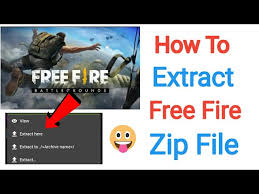 If you had to choose the best battle royale game at present, without bearing in mind. How To Extract Free Fire Zip File Ø¯ÛŒØ¯Ø¦Ùˆ Dideo