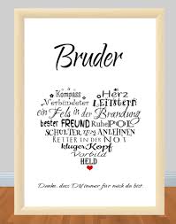 Artikelnr G 245 Druck Din A4 Motiv Bruder Herz Weil Der Bruder Einfach Der Beste Ist Die Geschenk Fur Bruder Bruder Geburtstag Tolle Geschenke