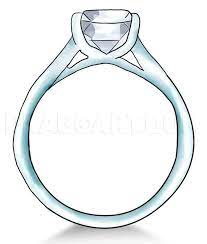 How To Draw A Diamond Ring, Step By Step, Drawing Guide, By Dawn - Dragoart