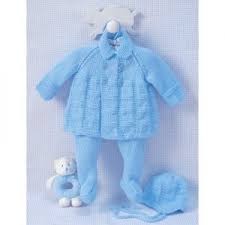These 23 free knitting patterns will encourage you to use your newly acquired skills and venture into making items for your home or to wear in addition each pattern is perfect for the newbie or advanced beginner who is looking to learn new techniques. Bernat Pram Set Free Knitting Pattern Knitting Bee