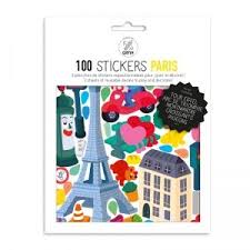 E Shop Omy Shop Sticker Set Wall Stickers Paris Wall