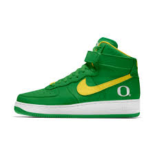 Nike Air Force 1 High College Id Men S Shoe Oregon Ducks Nike Nike Air Force Sneaker Shoes