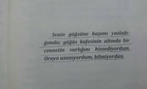 Senin Gogsune Basimi Yasladigimda Gogus Kafesinin Altinda Bir Cennetin Varligini Hissediyordum Ilham Verici Sozler Huzunlu Ask Sozleri Ilham Verici Alintilar