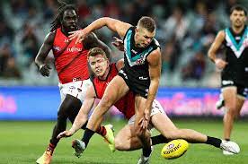 He has the essendon bandwagon flair from last year, but dead flairs default back to displaying as the adelaide flag. Port Adelaide Vs Essendon Bombers Predictions Betting Tips Preview