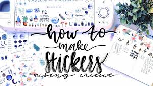 How I Make My Stickers Using Cricut And Procreate How To Make Stickers Sticker Paper Etsy Stickers