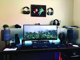 Gaming Computer Desk Dova Home Gaming Computer Desk Gaming Room Setup Home Office Setup