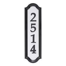 Nite Bright Reflective Address Sign Double Sided Reflective Address Sign House Address Sign Address Sign