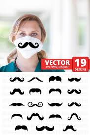 19 Mustache Face Mask Svg Patterns Mustache Cricut Svg Etsy In 2020 Funny Face Mask Mask Face Mask