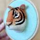 Tiger Portrait Needle Felting Workshop event image