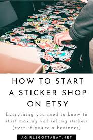 Is it good to sell stickers on etsy? Pin On Money