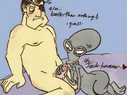 Roger Smith Alien Small Penis Gay Licking Lips Nude > Your Cartoon Porn