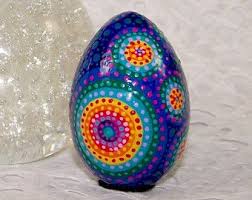 Popular Items For Hand Painted Egg On Etsy Egg Painting Easter Crafts Diy Hand Painted