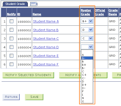 Record Final Grades Student Administration System