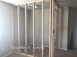 Adding a closet to a master bedroom. Tips On How To Build A Closet To Make A Room A Bedroom Keeping It Simple