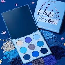 Colourpopcosmetics Have Just Launched Their Blue Moon 9 Pan Eyeshadow Palette Swatches Colourpop Eyeshadow Eyeshadow Palette