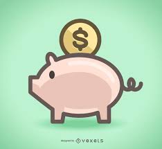 Flat Icon Featuring A Piggy Bank And A Golden Coin With The Money Symbol Design Is Isolated Banks Icon Flat Icon Golden Coin