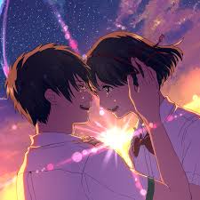 Love Story Tap To See More Cute Anime Love Romantic Wallpapers Mobile9 Your Name Anime Kimi No Na Wa Wallpaper Kimi No Na Wa