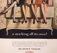 AD ONLY 1960 Dupont ADVERTISEMENT Nylon Hosiery Women's Legs Heels Vintage