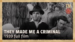 They Made Me a Criminal (1939) | Full Classic Drama Film - John Garfield,  Claude Rains