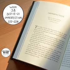 Week 38 Imperfection The Bullet Journal Method Book Club Tiny Ray Of Sunshine Im Not Perfect Bullet Journal Book Club