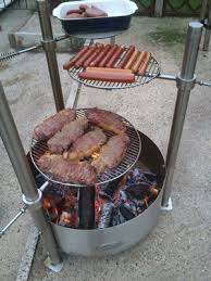 Custom adjustable fire pit grill grate. Stainless Steel Barbeque Grills Fire Pits Uk Made