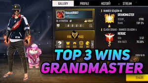Learn from mistakes don't blame others. Top 3 In Wins Grandmaster Season 18 Rakesh00007 Garena Free Fire Youtube
