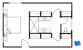 Single bed room apartment and the bed room will be given to the roommate dedicated bathroom and kitchen sharable. Master Bedroom Floor Plans