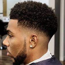 Burst Drop Fade With Curly Twists Curly Hair Men Taper Fade Haircut Fade Haircut