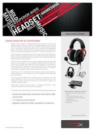 The hyperx cloud ii is the headset that put hyperx on the map. Hyperx Cloud Ii Pro Gaming Headset Red Dell Usa