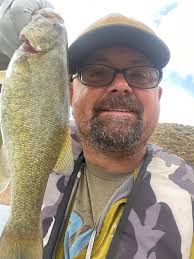 Smallmouth bass caught at East Canyon