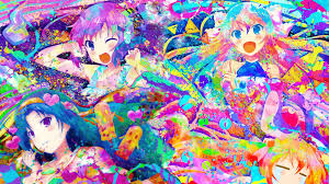 Anime wizard witch wallpaper forest garden paper tree witch art anime scenery fantasy girl yandere decoration. Colorful Anime Wallpapers Wallpaper Cave